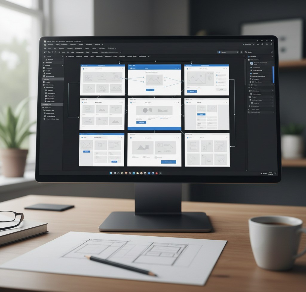 Website Wireframe and Design Prototyping - User Experience Planning